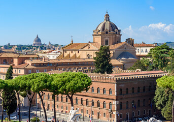Fototapeta premium Church of the Gesu in Rome, Italy