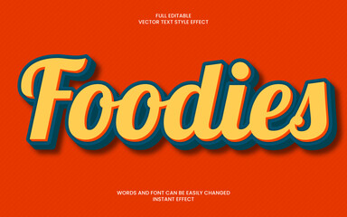 Foodies Text Effect