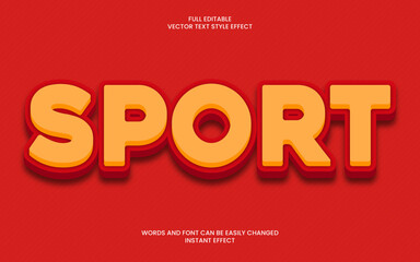Sport Text Effect