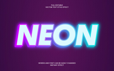Neon Text Effect