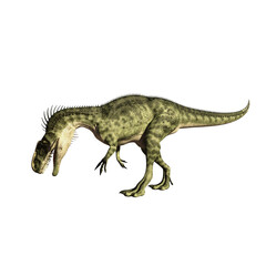 dinosaur megalosaurus 3d render