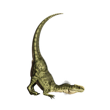 dinosaur megalosaurus 3d render
