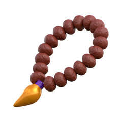 ISLAMIC TASBIH for praying 3d icon