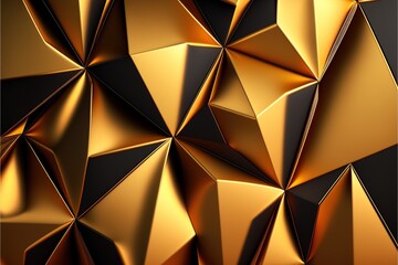Abstract Gold Background