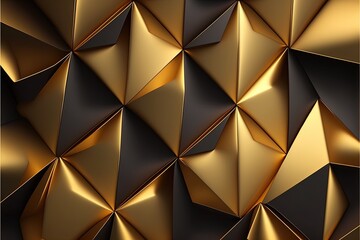 Abstract Gold Background