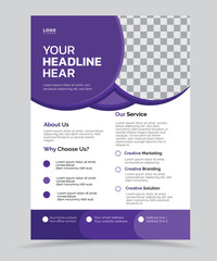 business corporate flyer template design advertising cover page layout proposal modern creative for poster business flyer