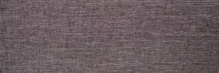 Fototapeta na wymiar Dark gray brown fabric textile background. Quality linen fabric