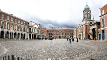 Obraz premium Dublin Castle Square