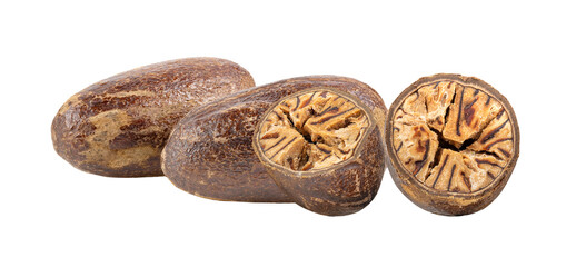 nutmeg isolated on transparent png