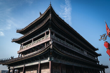 Fototapeta premium 中国西安城壁 