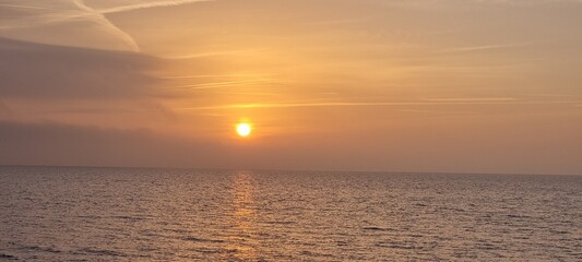 Sonnenuntergang am Meer