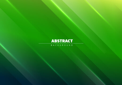 Abstract background made from blurred green stripes with place for your text
