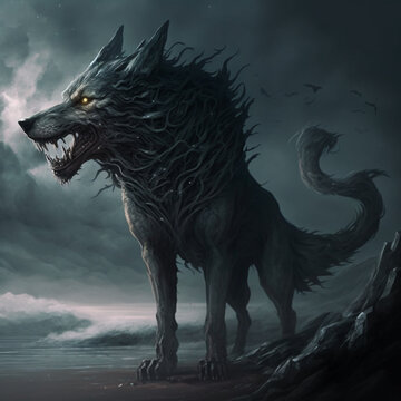 fantasy big bad wolf