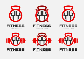 Monogram Y letter gym. Perfect for gym center and physical fitness logos
