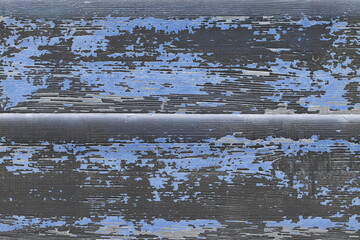 Vintage background from a wooden shabby plank. Toned image