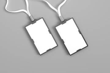3d render of ID cardholder attribute