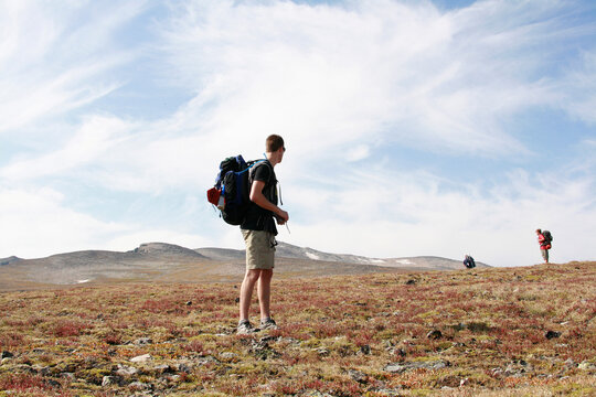 Backpacking trip through the Beartooth Mountains in Montana.