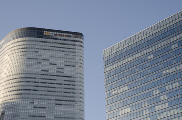 Fototapeta premium Skyscrapers in the city of Tokyo. Honshu. Japan.
