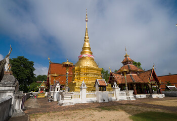 Wat Pong Sanuk Nua temple. The temple received the Asia-Pacifc Heritage Award for Cultural Heritage Conservation from UNESCO in 2008.