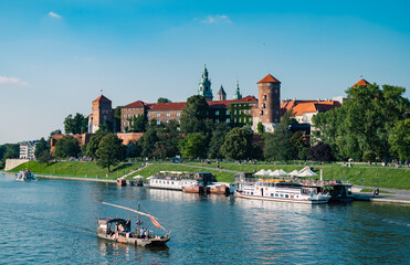 Obraz premium Kraków, Cracow, Wawel Castle, Poland, travels, monuments