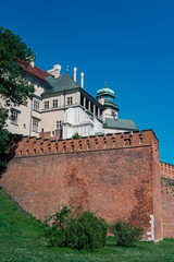 Fototapeta na wymiar Kraków, Cracow, Wawel Castle, Poland, travels, monuments
