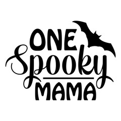 one spooky mama