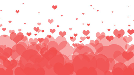 heart background pink for valentine day
