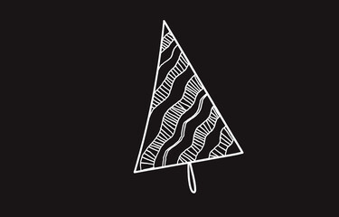 One line drawing vector monstera leaf and palm tree leaves. Modern single line art, aesthetic contour. Perfect for home decor such as posters, wall art, tote bag or t-shirt print, sticker, mobile case