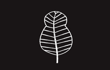 One line drawing vector monstera leaf and palm tree leaves. Modern single line art, aesthetic contour. Perfect for home decor such as posters, wall art, tote bag or t-shirt print, sticker, mobile case