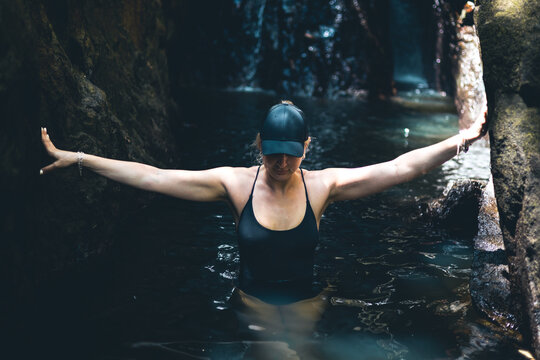 Baden am Wasserfall