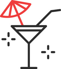 Party Juice Vector Icon
