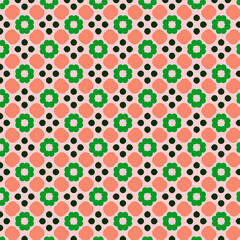 Digital computer graphics seamless pattern. Texture design for fabric, wallpaper, background.