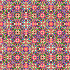 Digital computer graphics seamless pattern. Texture design for fabric, wallpaper, background.