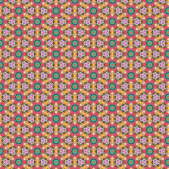 Digital computer graphics seamless pattern. Texture design for fabric, wallpaper, background.