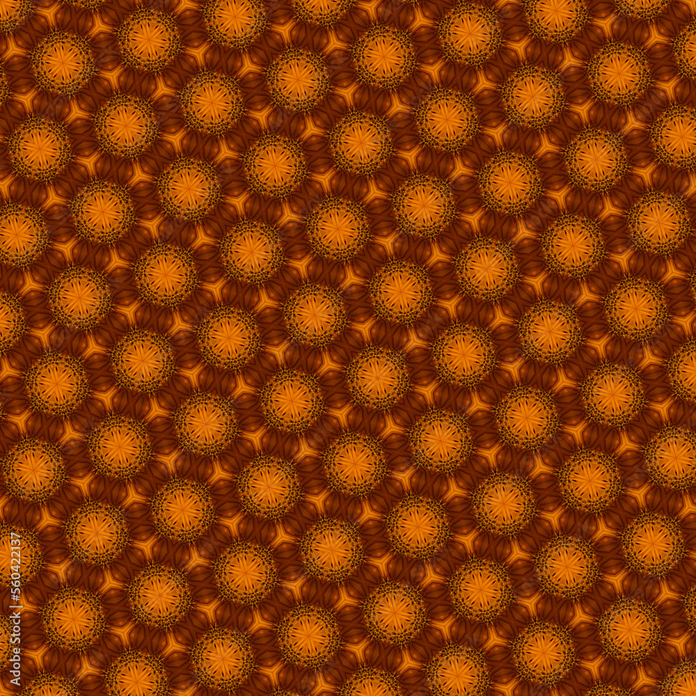 Fototapete digital computer graphics seamless pattern. texture design for fabric, wallpaper, background.