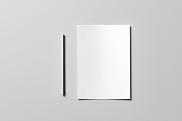 A4 PAPER MOCKUP