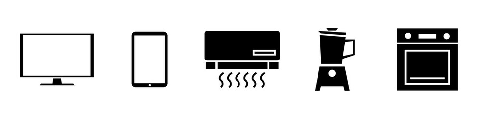 TV tablet air conditioning blender cooker