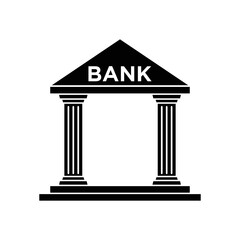 Obraz premium Bank icon vector design template