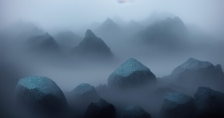 Crystals in Fog, generative AI