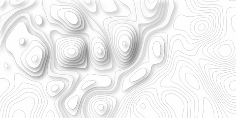 Fototapeta premium Abstract background with lines Topographic map background. Line topography map contour background, geographic grid. Abstract vector illustration. 
