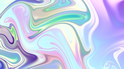 Abstract digital fractal pattern. Horizontal background with aspect ratio 16 : 9