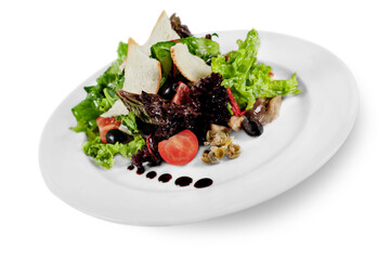 Salad with Bread and Tomatoes