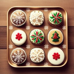 Holiday Cookies and Cupcakes