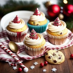 Holiday Cookies and Cupcakes