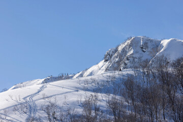 Fototapeta premium snow covered mountains