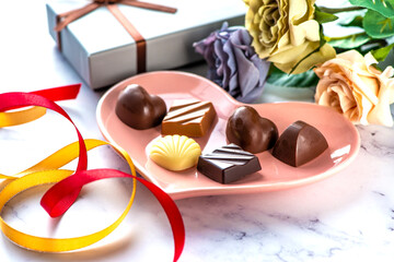 チョコレート　バレンタインイメージ
