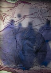 plastic bottles and plastic bags - ecology background - recycling