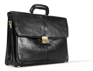 Beautiful new black business briefcase
