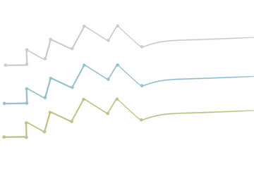 Naklejka premium graph