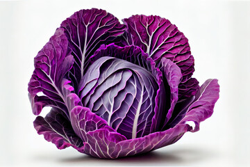 Obraz premium One natural Purple Cabbage